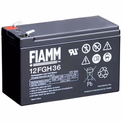 Tecnoware EACPE12V9AFIFGH, Sealed Lead Acid (VRLA), 12 V, 1 pièce(s), Noir, 9 Ah, 2,8 kg