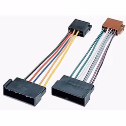 Phonocar 04622, Adaptateur ISO, Ford/Jaguar, Noir, Multicolore
