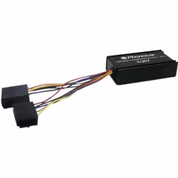 Convertisseur de tension Phonocar 24V/12V avec connexion ISO - PHONOCAR - 5/207 - Noir - Electrique - Plastique