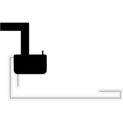 Antenne intérieure - PHONOCAR - 931872 - Amplifiée - DAB+ - Câble de 23 m
