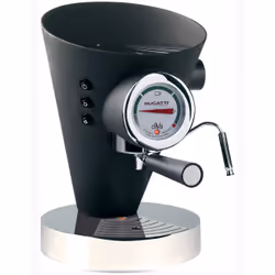 Bugatti Italy Diva, Machine à expresso, 0,8 L, Dosette de café, Café moulu, 950 W, Noir
