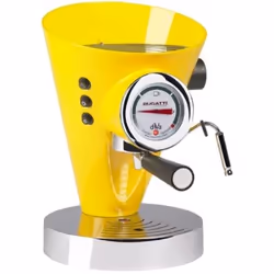 Bugatti Italy Diva, Machine à expresso, 0,8 L, Dosette de café, 950 W, Jaune