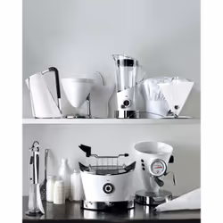 Bugatti Italy Vela Mélangeur de table 400 W Acier inoxydable, Transparent, Blanc