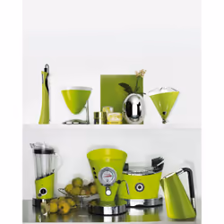 Bugatti Italy Vela Mélangeur de table 400 W Vert, Acier inoxydable, Transparent