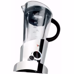 Bugatti Italy Vela Evolution, Mélangeur de table, 1,5 L, Fonction d'impulsion, Pileur de glace, 500 W, Acier inoxydable, Tran ...