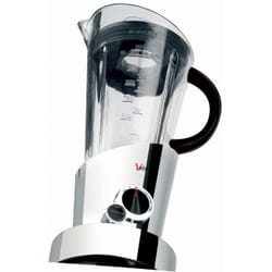 Bugatti Italy Vela Evolution 1,5 L Mélangeur de table 500 W Acier inoxydable, Transparent