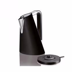 Bugatti Italy VERA EASY, 1,7 L, 2180 W, Noir, Acier inoxydable, Indicateur de niveau d'eau, Arrêt de sécurité en cas de surch ...