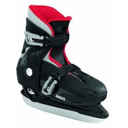 Patins à glace - ROCES - MCK II H - Réglables - Noir-Rouge - Confort optimal