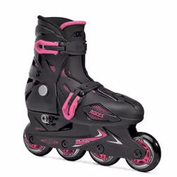 Roller - ROCES - Orlando 3 - Noir/Rose - Enfant - À partir de 5 ans