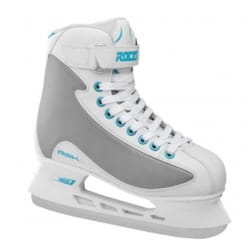 Patins de hockey sur glace - Roces - RSK 2 - Gris/Blanc - Unisexe - Taille 38