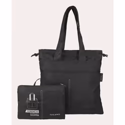 Tucano BPCOSH-ECO-BK, Sac fourre-tout, Noir, Nylon, Monochromatique, 415 mm, 140 mm