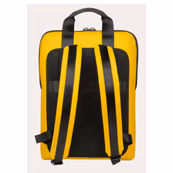 Tucano Gommo 40,6 cm (16") Sac à dos Noir, Jaune