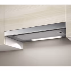 Elica ELITE14 LUX GRIX/A/60 Encastrée Argent, Acier inoxydable 336 m³/h