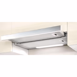 Elica ELITE14 LUX WH/A/60, 350 m³/h, Conduit, 53 dB, 62 dB, Encastrée, Blanc