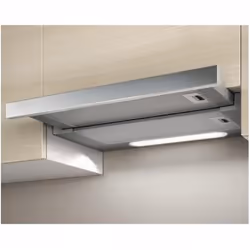 Elica Elite 14 STD GRIX A/90, 350 m³/h, 53 dB, 62 dB, Encastrée, Acier inoxydable, Haut