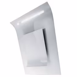 Elica Sinfonia WH/F/80, 570 m³/h, recirculation, 62 dB, Monté au mur, Blanc, Senseur