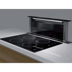 Elica Adagio BL/F/90 Aspiration vers le bas Noir, Acier inoxydable 580 m³/h