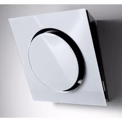 Elica Mini Om WH/F/55, 650 m³/h, recirculation, 57 dB, Monté au mur, Blanc, Boutons