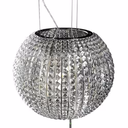 Elica Star IX/F/47, 380 m³/h, recirculation, Lustre suspendu, Acier inoxydable, 47 cm, 28 W