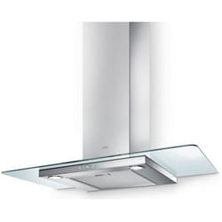 Elica Flat Glass IX/A/90 Monté au mur Acier inoxydable 450 m³/h