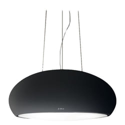 Elica SEASHELL BL MAT OPACO/F/80 Lustre suspendu Noir 500 m³/h