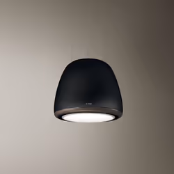 Elica Edith Rock, 325 m³/h, recirculation, 40 dB, 52 dB, Lustre suspendu, Noir, Marron