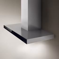 Elica PRF0104625 hotte Montée au mur Noir, Acier inoxydable 581 m³/h C