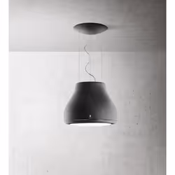 Elica PRF0120497 hotte Lustre suspendu Noir 400 m³/h A