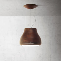 Elica PRF0120528 hotte Lustre suspendu Couleur rouille 400 m³/h