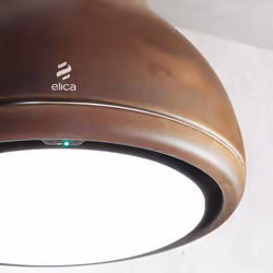 Elica PRF0120528 hotte Lustre suspendu Couleur rouille 400 m³/h