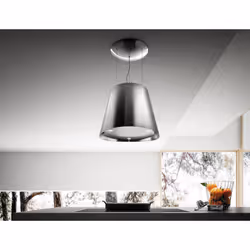 Elica PRF0120352 hotte Lustre suspendu Noir 603 m³/h