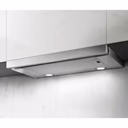 Elica 26 PB IX/A/60, 700 m³/h, Conduit / Recirculation, 44 dB, 61 dB, Intégré, Acier inoxydable