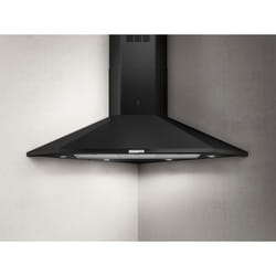 Elica PRF0127462A hotte Monté au mur Noir 625 m³/h A