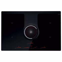 Elica NIKOLATESLA HP BL/F/ 83, Noir, Intégré, 83 cm, Plaque avec zone à induction, Verre, 4 zone(s)