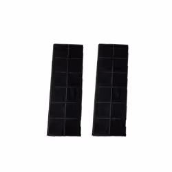 Elica CFC0142324, Filtre de hotte, Noir, Charbon de bois, Elica, Pandora, 2 pièce(s)