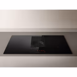 Elica NIKOLATESLA PRIME BL/F/83, Noir, Intégré, 83 cm, Plaque avec zone à induction, Verre, 4 zone(s)