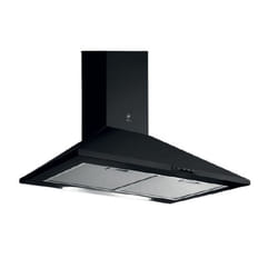 Elica PRF0151543 hotte Monté au mur Noir 395 m³/h D