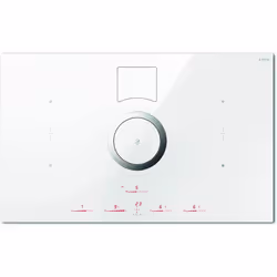 Elica NikolaTesla Switch WH/F/83, Blanc, Intégré, 83 cm, Plaque avec zone à induction, Verre, 4 zone(s)