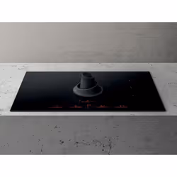 Elica NikolaTesla Upside BL/F/83 Noir Intégré 83 cm Plaque avec zone à induction 4 zone(s)