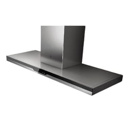 Elica PRF0147273 hotte Monté au mur Noir, Acier inoxydable 757 m³/h A