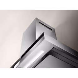 Elica PRF0147273 hotte Monté au mur Noir, Acier inoxydable 757 m³/h A
