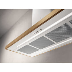 Elica PRF0148081 hotte Îlot Blanc, Bois 757 m³/h A+