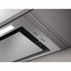 Elica LANE Encastrée Noir, Acier inoxydable 650 m³/h B