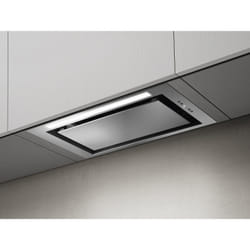 Elica PRF0157404 hotte Encastrée Noir, Acier inoxydable 650 m³/h B