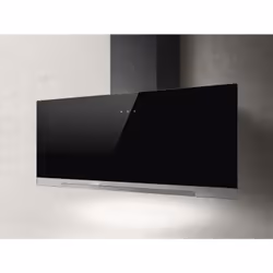 Elica PRF0166939 hotte Monté au mur Noir 680 m³/h A