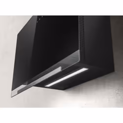 Elica PRF0166939 hotte Monté au mur Noir 680 m³/h A