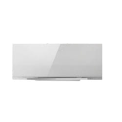 Elica PRF0166941 hotte Monté au mur Transparent, Blanc 680 m³/h A