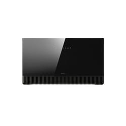 Elica SUPER PLAT Monté au mur Noir 740 m³/h A