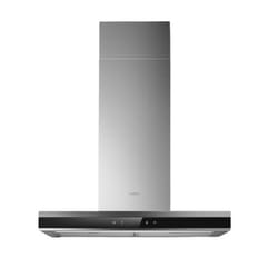 Elica PRF0167315 hotte Monté au mur Noir, Acier inoxydable 770 m³/h A