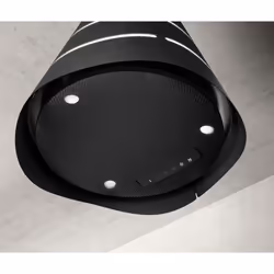 Elica WAVE UX Îlot Noir, Acier inoxydable 610 m³/h A - Vue supplémentaire 3